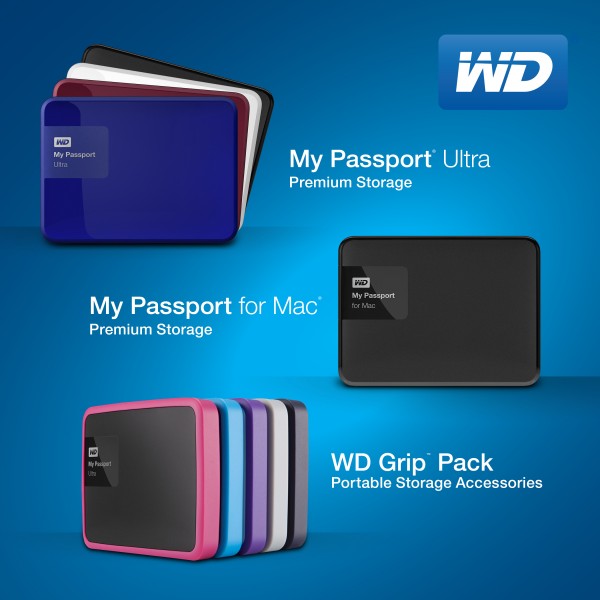 WD My Passport - WD Grip Pack