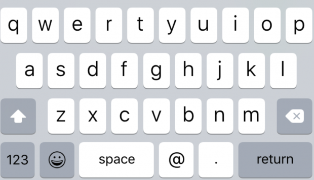 lowercaseKeyboard