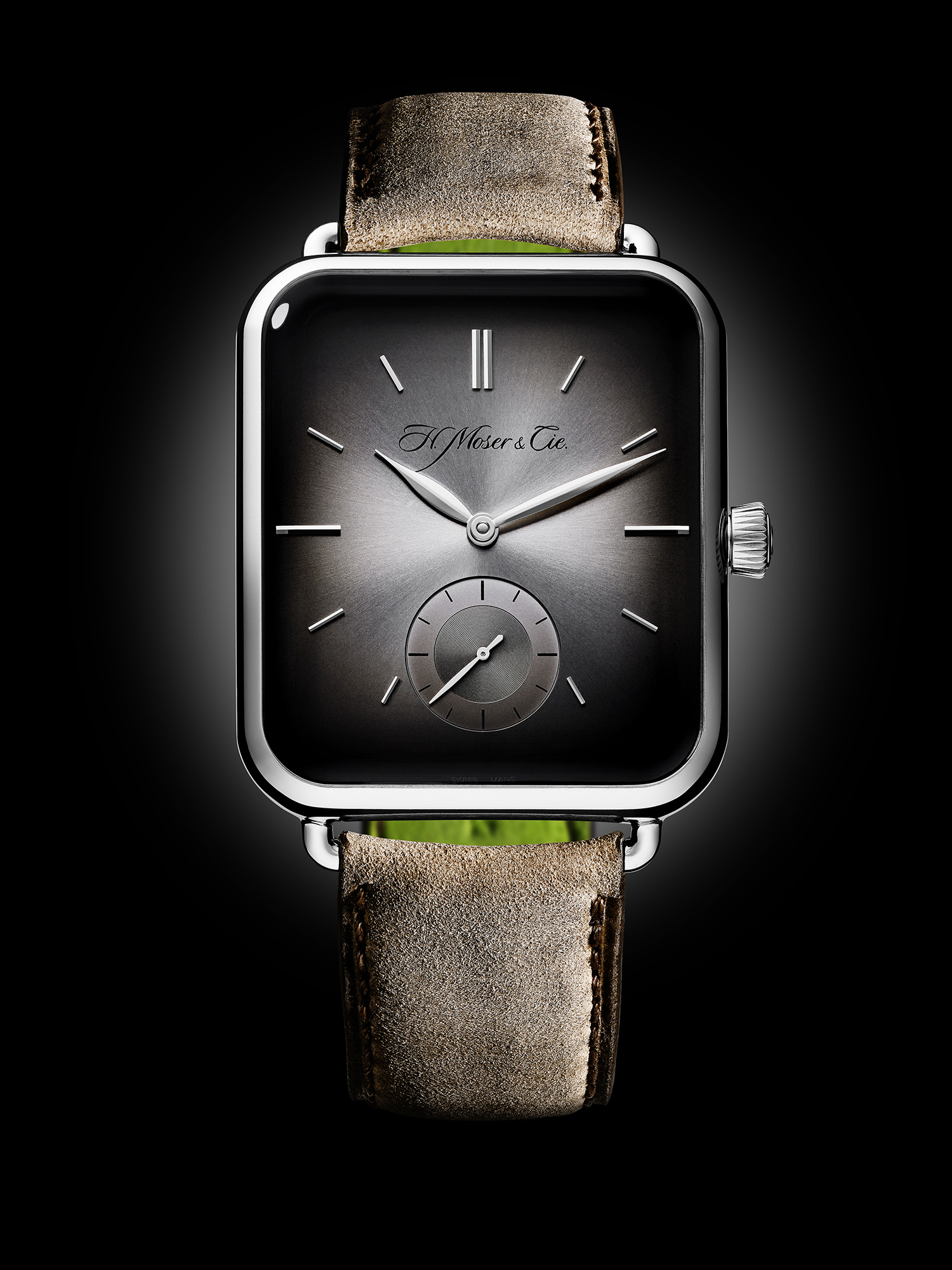 Часы прямоугольный корпус. Часы Swiss Alp watch мужские. Moser Apple watch. Swiss watches h Moser. Moser and Cie Apple watch.