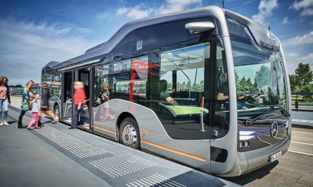 Weltpremiere: Mercedes-Benz Future Bus mit CityPilot – Meilenstein auf dem Weg zum autonom fahrenden Stadtbus