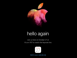 Apple 27 Ekim Etkinliği Canlı Yayın, Kaçırmayın