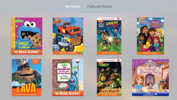 iBooks StoryTime Uygulaması, Çocuk Hikayeleri Apple TV'de