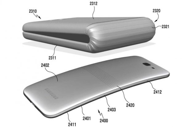 Samsung OLED Ekranlı Katlanabilir Telefon