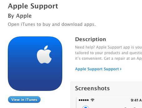 Apple Destek Uygulaması Hollanda'da Göründü