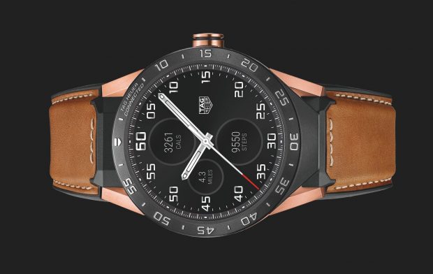 9900 Dolarlık Tag Heuer Rose Gold Akıllı Saat