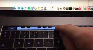 MacBook Pro Touch Bar için Piyano Uygulaması