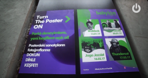 Türkiye’nin ilk “SESLİ POSTER”i BABYLON’da, Dokun, Dinle, Keşfet!