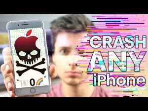 iPhone Kilitleyen Mesaj, iOS 10 Yüklü iPhone Tek Mesajla Kilitleniyor!