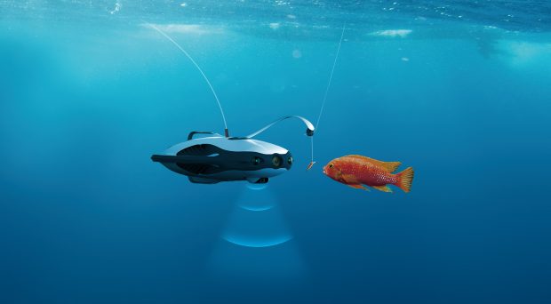 PowerRay Sualtı Drone ile Balıklarların Hiç Şansı Yok, 4K Kayıtta Cabası