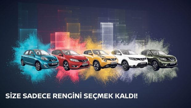 Nissan Şubat Fırsatları, Size Sadece Rengini Seçmek Kaldı!