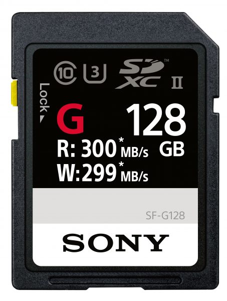 Sony SF-G Serisi SD Kartlar ve MRW-S1, Nisan'da Satışa Çıkıyor