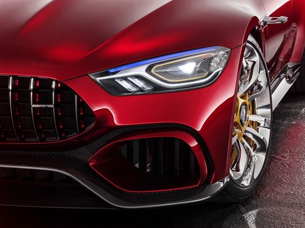 805 Beygir Mercedes AMG GT Concept, Hybrid Otomobillerin Geleceği!