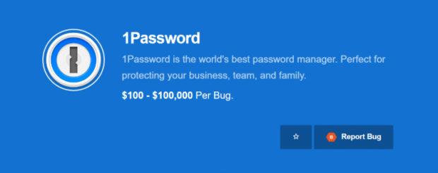 1Password Açık Bulma Ödülü 100 Bin Dolara Yükseldi