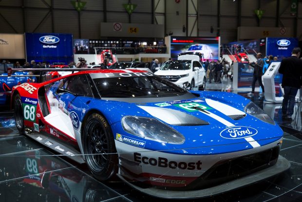 istanbul Autoshow 2017'de Ford GT Race Car