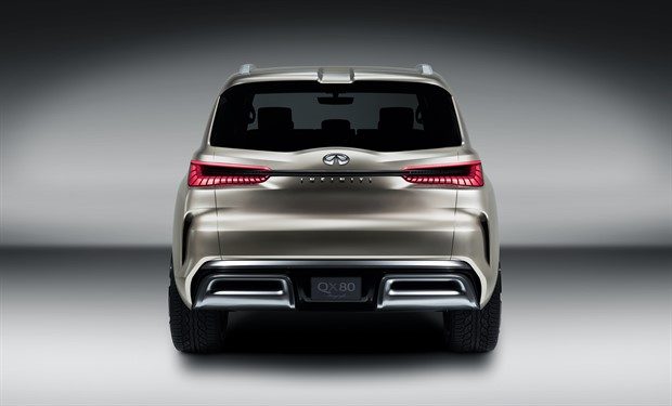 INFINITI QX80 Monograph Konsept, Yolda Giden Özel JET 