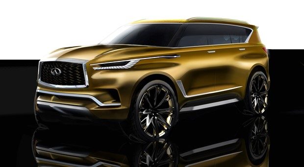 INFINITI QX80 Monograph Konsept, Yolda Giden Özel JET 