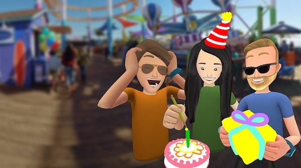 Facebook Spaces, F8 Konferansı’nda Tanıtılan Sanal Gerçeklik (VR) Uygulaması. 360 Derece Gif, Avatar Oluşturma, 3D Obje Çizimi, Arkadaş Davet 