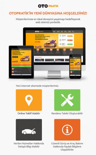OtoPratik Web Sitesi Yenilendi, Araç Sahiplerine 360 Derece Hizmet