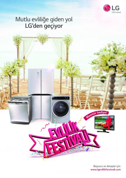 LG Evlilik Festivali, Yeni Evlenecek Çiftlere İndirim Kampanyası