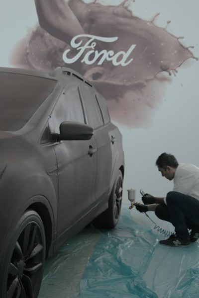 Çikolatadan Yapılan Yeni FORD KUGA Heykeli, “Bir Başka”