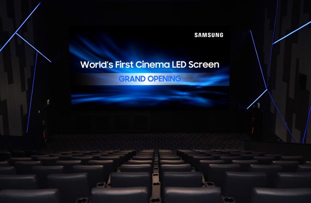 Samsung'tan 4K Sinema LED Ekran, 406 inçlik DEV EKRAN