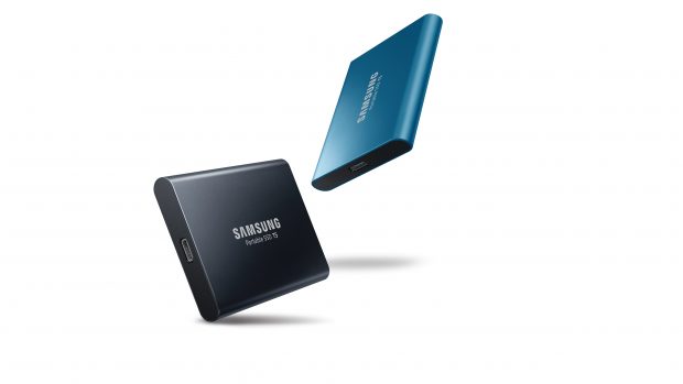 Kredi Kartı Boyutunda Samsung SSD T5 Taşınabilir Disk
