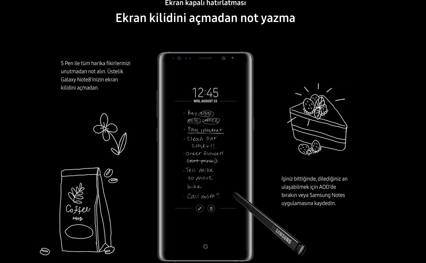 galaxy note 8 ozellikleri