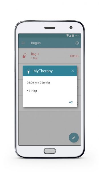 Mytherapy ilaç hatırlatma uygulaması