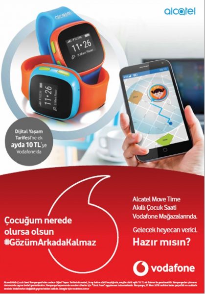 Vodafone Akıllı Çocuk Saati