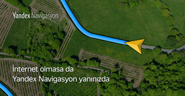 Yandex Navi ÇevrimDışı Navigasyon Özelliği