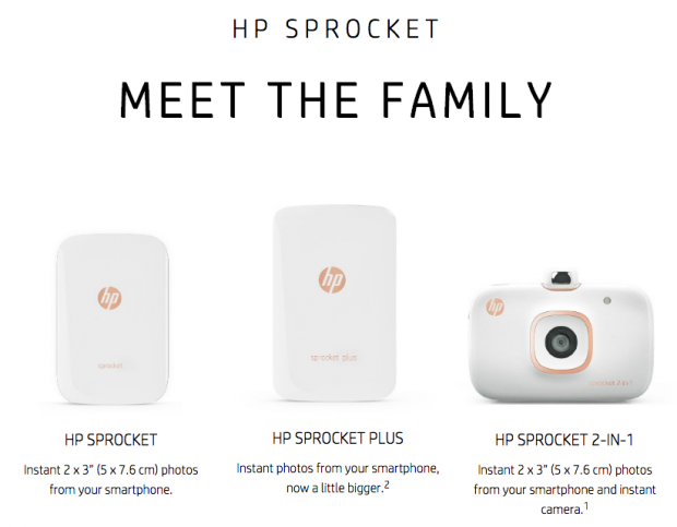 HP Sprocket, Mürekkep Gerektirmeyen Şık ve Küçük Yazıcı