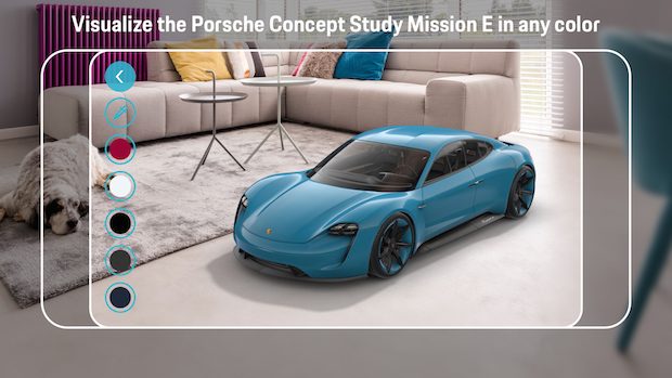 Porsche Mission E Android ve iOS