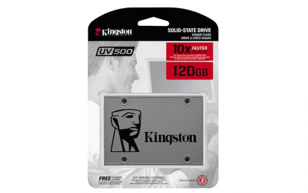 Kingston’dan Yeni UV500 SSD Ailesi, Tam Disk Şifrelemeli 3D NAND SSD