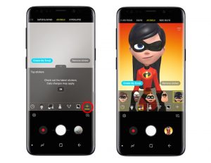 İnanılmaz Aile AR Emojileri, Bay İnanılmaz, Lastik Kız, Violet, Dash ve Jack-Jack