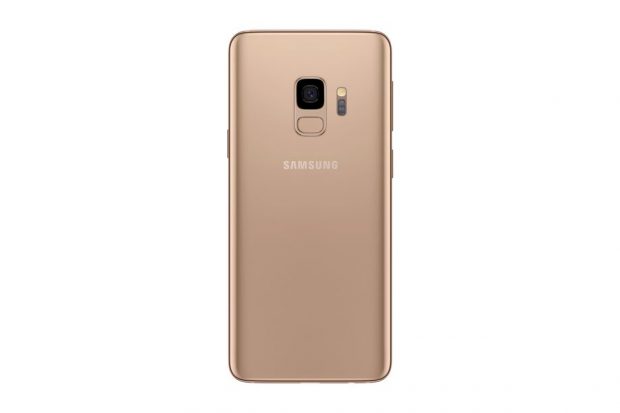 Galaxy S9 Sunrise Gold 