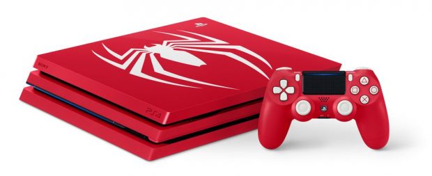 Amazing RED PS4 Pro, Sony'den Örümcek Adam Tasarımlı PS4 PRO