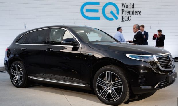 Mercedes EQC electric SUV