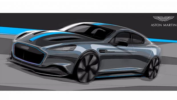 ASTON MARTIN’in ilk Elektrikli Otomobili RAPID E Gün Yüzüne Çıktı