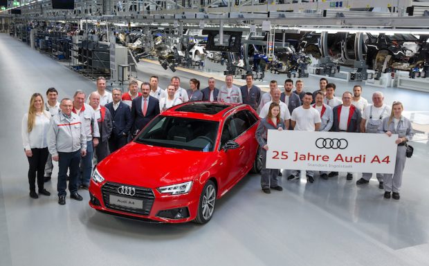 Audi’nin en çok satan modeli Audi A4 25 yaşında