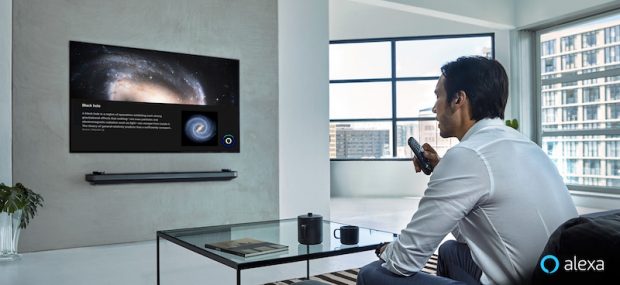 LG 2019 AI ThinQ Televizyonlarda Amazon Alexa Desteği