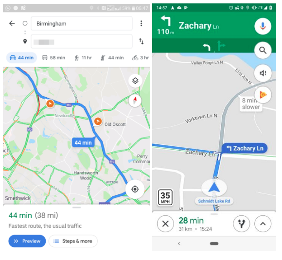 Google Haritalar Hız Limitlerini ve Radar Yerlerini 40 Ülkede Gösteriyor