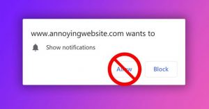 Chrome Bildirimlerini Devre Dışı Bırakma