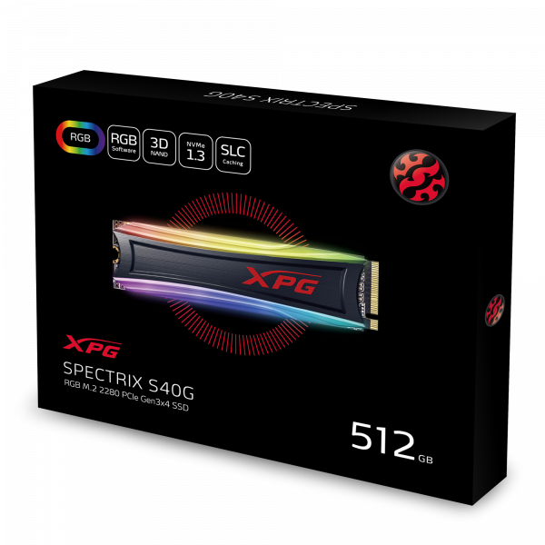 XPG SPECTRIX S40G RGB SSD