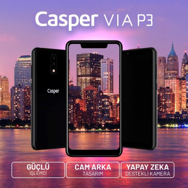 Yapay Zeka Harikası Akıllı Telefon: Casper VIA P3