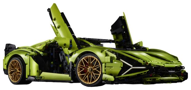 LEGO Technic Lamborghini Sián FKP 37, Tam 3 bin 696 Parça!