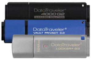 Kingston, şifreli USB Bellek kapasitelerine 128GB ekledi
