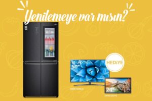LG InstaView Buzdolabı Alana, LG Akıllı TV Hediye