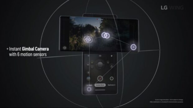 LG WING, Gizli İkinci Ekran Yeni Seviye Kullanıcı Deneyimi Sunuyor