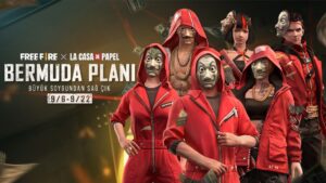 Free Fire ve La Casa de Papel etkinliği bugün başlıyor!
