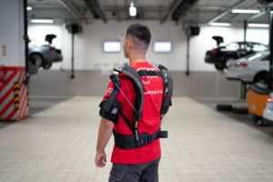 Audi’nin robotik kıyafeti Oto Maslak’ta test edildi!